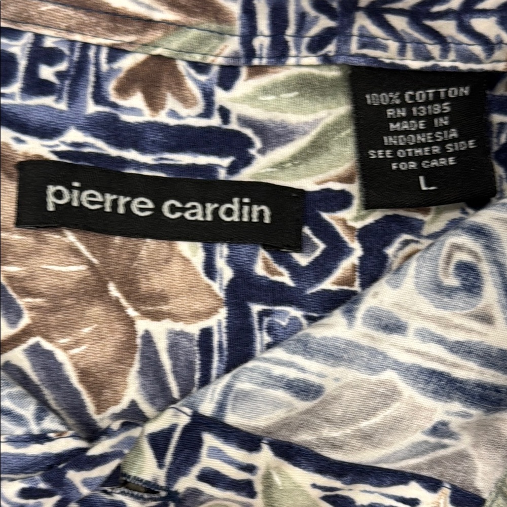 NWOT!! Casual Blue and Gray Button Down Shirts with Paisley Patterns - Picture 6 of 8